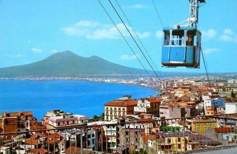 La funivia del Faito finisce in esposizione sul Lago Maggiore