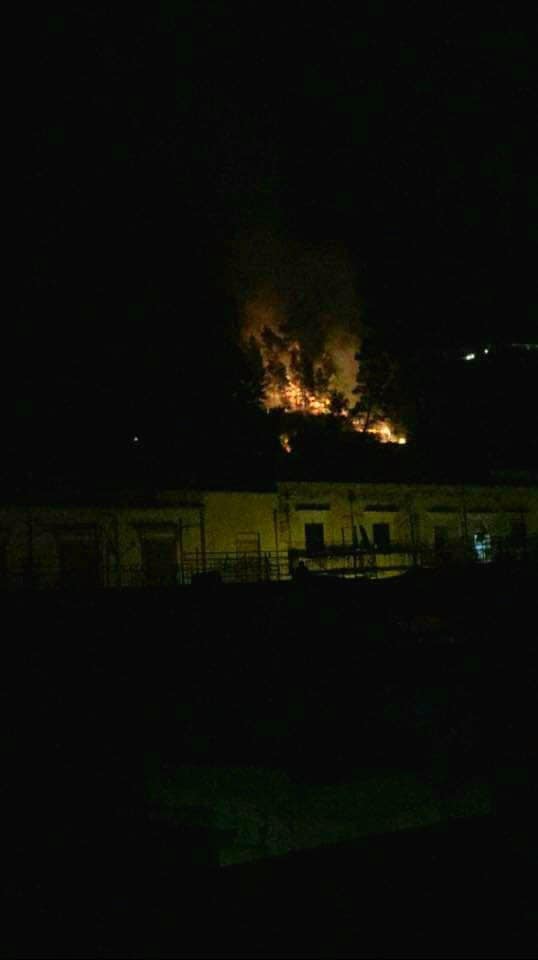Sarno, incendio Monte Saretto: arrestato il piromane 16 enne