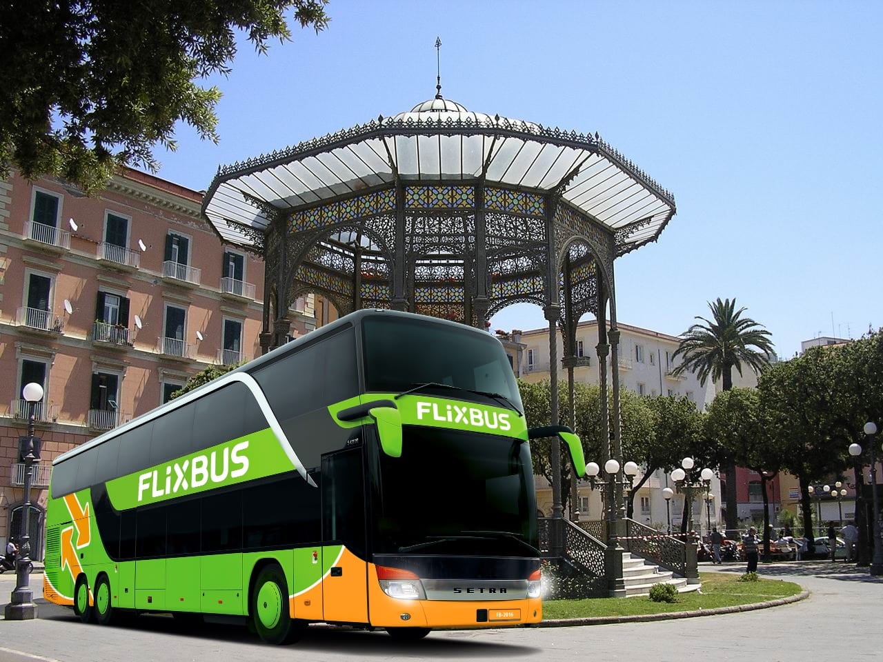 Castellammare, arriva FlixBus. Una tappa stabiese per i turisti