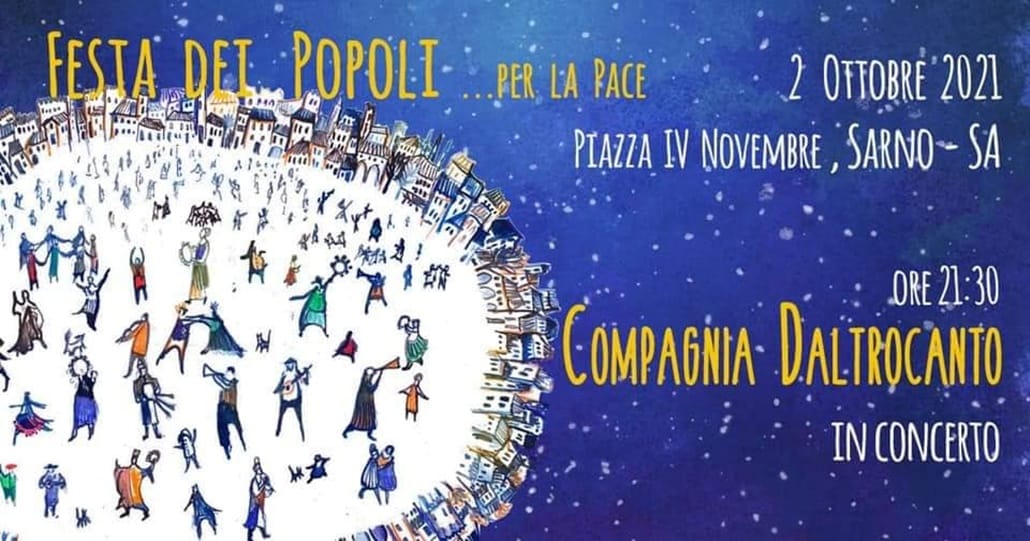 Sarno – Chiesa San Francesco, al via domani la “Festa dei Popoli…per la Pace”