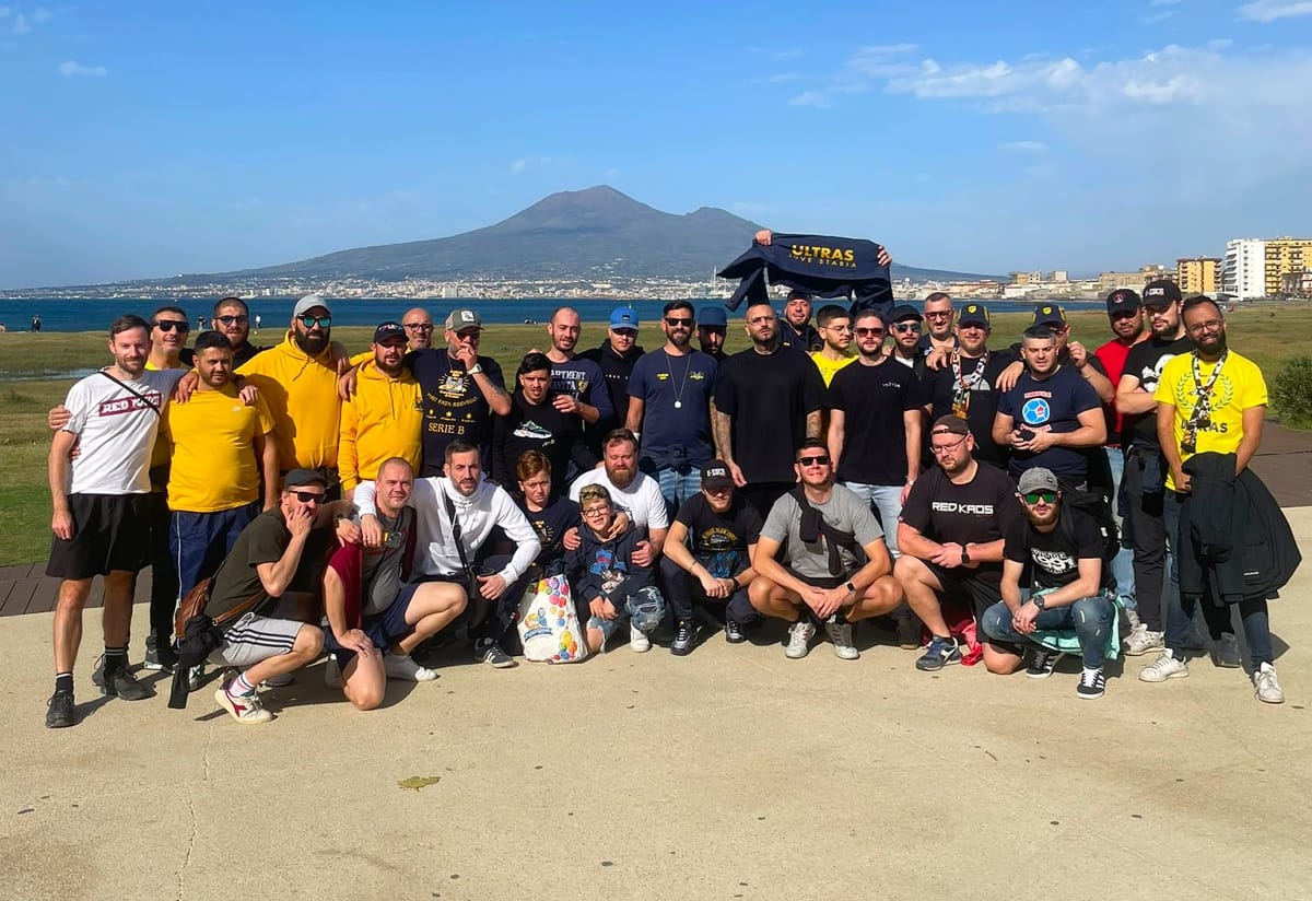 Castellammare, in visita alla città le tifoserie dei francesi del PSG e dei tedeschi dello Zwickau