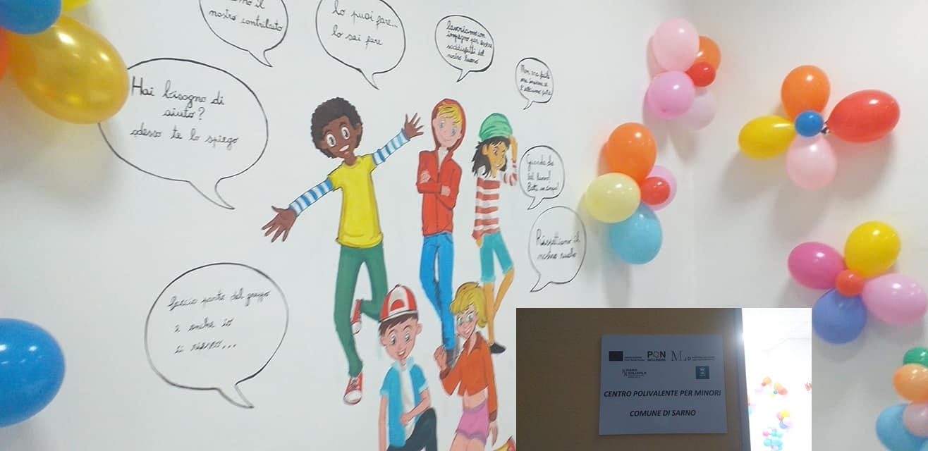 Sarno, inaugurato il “Centro Polifunzionale per Minori”. Luogo di aggregazione e condivisione sociale sarno