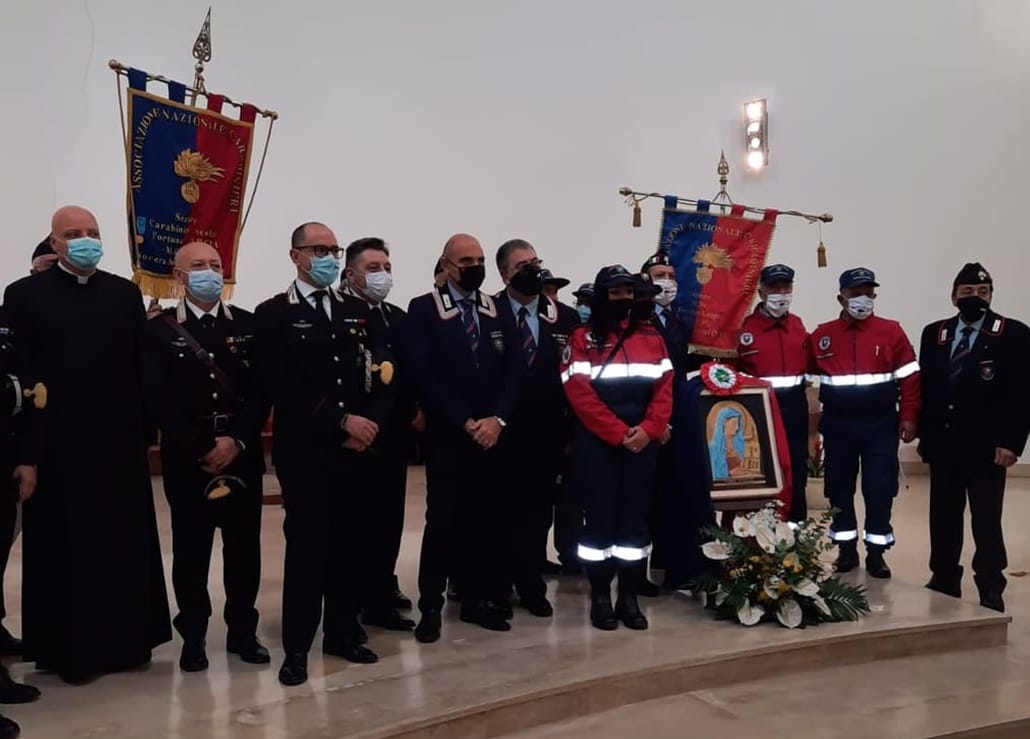 Nocera Inf. I carabinieri celebrano la Virgo Fidelis, patrona dell’Arma dei Carabinieri carabinieri