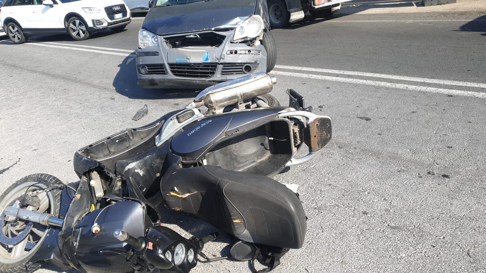 Castellammare, ennesimo incidente sulla Panoramica