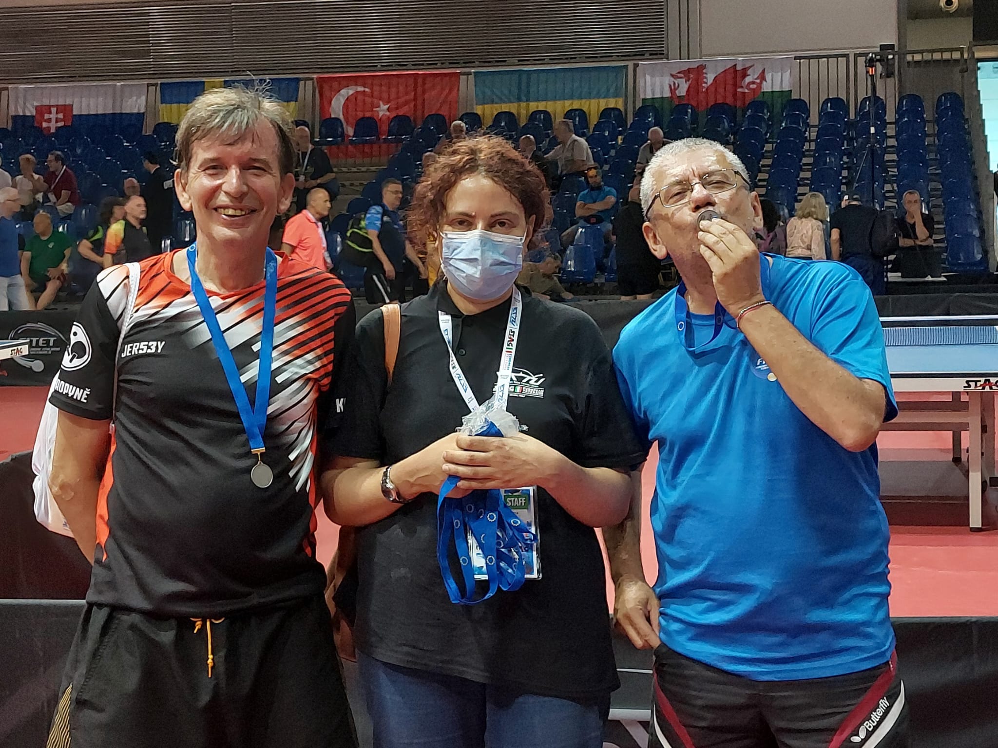 Lo stabiese Gianpaolo Esposito è Campione d’Europa di Tennis da Tavola ping pong
