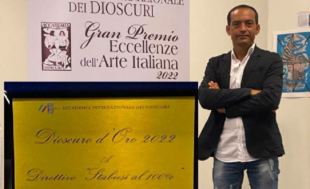 Premiata a Sorrento la pagina social Stabiesi al 100%. Il riconoscimento dall’Accademia Internazionale dei Dioscuri