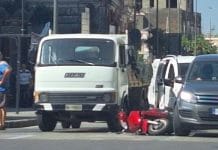 Sarno incidente stradale, coinvolti un camion e uno scooter Incidente scooter contro camion: un ferito