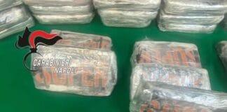 Sequestrati in stazione ad Angri cinque chili di cocaina purissima