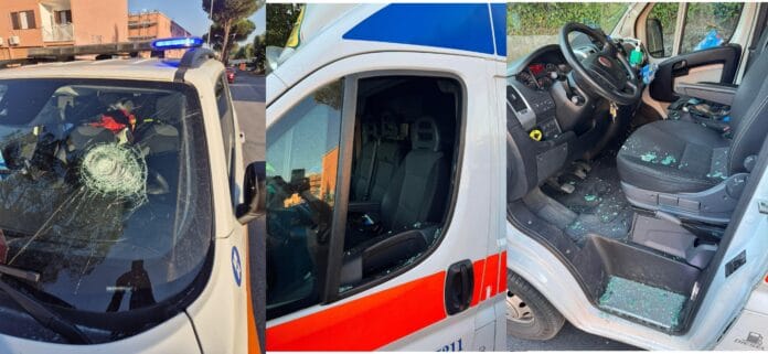 Boscoreale, 13enne con disturbi psichiatrici distrugge automedica e ambulanza con una mazza da baseball