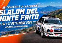 Slalom del Monte Faito, il 26 e 27 settembre torna il Trofeo Città di Vico Equense