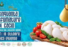 Vico Equense, il 17 e 18 ottobre torna “Cinquanta sfumature di cacio”: in vetrina le eccellenze casearie del territorio
